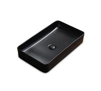 Bathroom Sink, Bathroom Vessel Sink Ceramic Easy Installation Countertop Basin Rectangle Sink Easy Clean Wash Basin Art Basin Home Light Luxury Style Powder Rooms Garden Hotel Villa Restaura