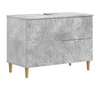 Bathroom Sink Cabinet DELFT Engineered Wood Modern Furniture Storage vidaXL