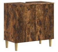 Bathroom Sink Cabinet DELFT Engineered Wood Storage Modern Compact Slim vidaXL