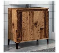 Sink Cabinet Vanity Unit Storage Under Sink Cabinet Engineered Wood vidaXL