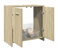 vidaXL Bathroom Sink Cabinet Storage Vanity Unit Sonoma Oak Engineered Wood