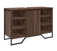 vidaXL Bathroom Sink Cabinet Brown Oak 91x35x60 cm Engineered Wood