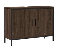 vidaXL Bathroom Sink Cabinet Storage Vanity Unit Grey Sonoma Engineered Wood