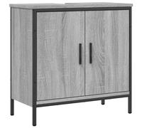 vidaXL Bathroom Sink Cabinet Storage Vanity Unit Brown Oak Engineered Wood