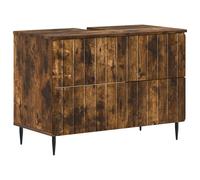 Bathroom Sink Cabinet ZWOLLE Engineered Wood Modern Storage Compact vidaXL