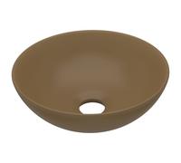 Bathroom Sink Ceramic Round Luxury Vanity Vessel Sink Multi Colours vidaXL