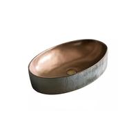 Bathroom Sink Countertop Simple Balcony Pool Above Basin Wash Single Household Retro Bathroom Table Counter Basin