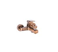 Bathroom Sink Faucet Copper Antique Finish Brass Single Handle Mixer Tap - Copper - Copper Antique, One Size