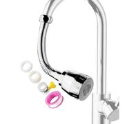 Bathroom Sink Faucet Extender, Kitchen Sink Faucet Extender | 360 Degree Rotating Sink Faucet Extender - Adjustable Faucet Adapter, Cui Faucet Extender