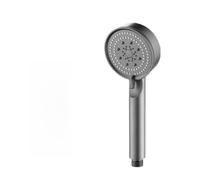 Bathroom Sink Faucet Head of A Shower High Pressure 5 Modes Adjustable(Grey Set)