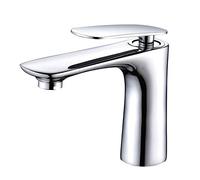 Bathroom Sink Faucet Hot & Cold Basin Mixer Tap Touch Control Available in Gold Chrome White Red Black - Modern Bathroom Vanity Sink Faucet