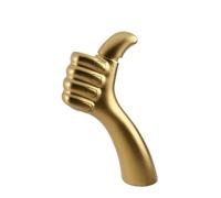 Bathroom Sink Faucet Thumbs Bathroom Brass Mixer Basin Faucet Single Hole Deck Mounted Washbasin Water Taps (Brushed Gold)
