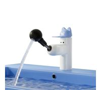 Bathroom Sink Faucet with Pull Out Spray, Hot & Cold Wash Basin Tap, 360 Rotating Design, Includes 2 PCS 70cm Hoses, Fits 35mm Hole for Home Washrooms