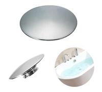 Bathroom Sink Push Button Replacement Parts, Bathroom Sink Plug Replacement, Chrome Basin Waste Easy Pop Up Click Clack Plug (66mm), Durable and Easy to Install Sink Plug for Bathroom Basins