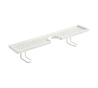 Bathroom Sink Shelf - No Drilling, Floating Storage Shelf with Easy Drainage, Space Saving Tray Over the Sink | Bathroom Sink for Work Space