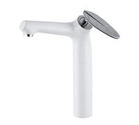 Bathroom Sink Taps Basin Mixer Hot and Cold Artistic creativity Leaf Handle Faucet Single Hole Brass Modern Style Basin Faucet Sink Mixer Tap Toilet Sink Single Handle Leaf-Shape Sink Faucet,C