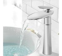 Bathroom Sink Taps Basin Mixer Tap Waterfall Tap Single Lever Waterfall Basin Taps Chrome,High Style