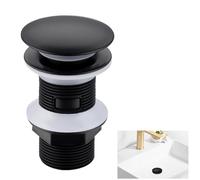 Bathroom Sink Waste Unslotted Pop Up Basin Waste
