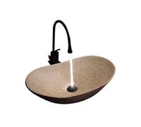 Bathroom Sinks Retro Art Personalized Counter Wash Basin Toilet Balcony Hotel Bathroom Sink (Including Faucet and Drain Fittings)