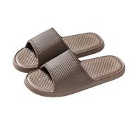 Bathroom Slippers Women Non Slip,Flat Slides For Women Breathable Lightweight Slide Sandals Open Toe Non-Slip Mules Comfortable Cushion Wide Fit Summer Shoes For Bedroom Shower Spa Beach