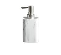 bathroom soap dispenser set Bathroom Accessories Set Soap Dispenser Cotton Jar Mouthwash Cup Imitation Marble Tumbler Toothbrush(Soap Dispenser)