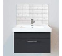 Bathroom Splashbacks - Sink Splashbacks - by Premier Range - White Bathroom Tile in 50cm Wide x 30cm High