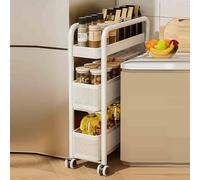 Bathroom Storage Cabinet Toilet nizer Space Saving WC Storage & Easy to Clean Perfect for Office Living Room Hallway or Bedroom