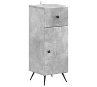 Bathroom Storage Cainet with Drawer BREDA Engineered Wood Cabinet Slim vidaXL
