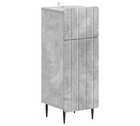 Bathroom Storage Cainet with Drawer ZWOLLE Engineered Wood Cabinet Slim vidaXL