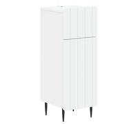 Bathroom Storage Cainet with Drawer ZWOLLE Engineered Wood Cabinet Slim vidaXL
