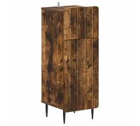 Bathroom Storage Cainet with Drawer ZWOLLE Engineered Wood Cabinet Slim vidaXL