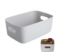 Bathroom Storage Container, Container for Storage, Home Pantry Storage Box with Handles, Storage Box, Suitable for Organising Cupboards, Kitchen