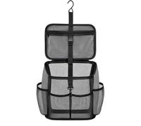 Bathroom Storage Organizer Mesh Utility Holder, Oxford Fabric, Five Outer Pockets, Drainage, Shared Wash Areas Dorm Shower Organizer Mesh Bath Holder Bathroom Pocket Drainable Shower Storage