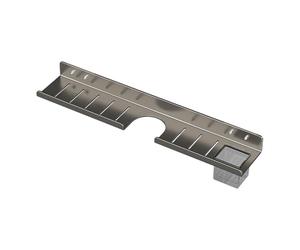 Bathroom Storage Rack Bathroom Sink Shelf Practical Shampoo Holder Mirror Front Rack over Faucet Shelf for Farmhouse Dorm, Gray