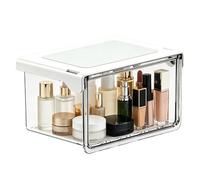 Bathroom Storage Rack Set with for Under the Mirror | Acrylic Transparent Pull-out,Drawer-shaped Extendable Storage Rack,For Makeup Table, Home, Kitchen, Office, Hotel, Living Room and Bathroom