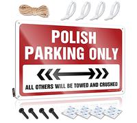 Bathroom Stuff Soft Area Vintage Wall Art | Polish Parking Only Western Decorative Wall Art Ready To Hang For Score(30X40CM)