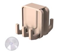Bathroom Suction Cup Shower Door Hook Over Glass Door Shower Towel Rack Double Side Towel Clothes Hanging Hook Robe Clothes Hanger