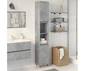Bathroom Tall Cabinet Free Standing Floor Storage Unit Bath Tallboy Cupboard