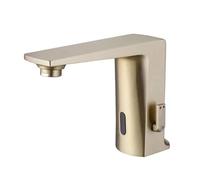 Bathroom taps with Shower Mixer Automatic Sensor Faucet Bathroom taps Single Handle Bathroom Sink taps hot and Cold,Chrome