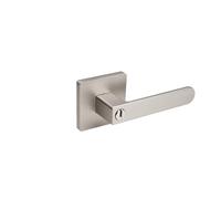 Bathroom Three-Pole Lock with red and Green Indicator Light to Lock The Door Handle(with Key-1)