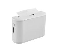 Bathroom Tissue Cover - 23cm Wide Visible Opening Window | Foldable Napkin Dispenser with Non-Slip Bottom | Facial Towel Dispenser - Kitchen Bathroom