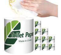 Bathroom Toilet Paper - 10X Rolls Toilet Paper for Bath | Earth Friendly Dining Room Napkins, Sustainable Bathroom Tissue for Women Men Kids The Elderly
