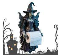 Bathroom Toilet Paper Holder - Witch Gothic Paper Roll Holder,Organizer Decoration Bathroom Accessories Figurine Storage for Restroom Rv Shower Halloween Men Cabinet Home