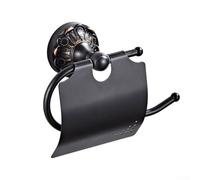 Bathroom Toilet Paper Holder with Brass Build and Built in Water Splash Protection Suitable for Hotels and Public Restrooms