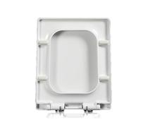 Bathroom Toilet Seat Elongated Slow-Close Heavy-Duty,Quick-Release Fast-Fix-Hinge No-Slip Bumpers