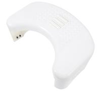 Bathroom Toilet Stool for Feet, Plastic White Multi Purpose Step | Potty Toilet Seat and Step, Good Bearing Capacity, Simple Design, Changing Shoes and Bathroom Use