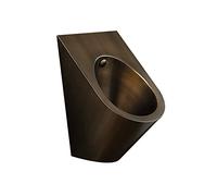 Bathroom Toilet Wall-Hung 304 Stainless Steel Urinal for Male Sanitary Ware Induction Wall-Mounted Drainage Public Toilet Men's Urinals, Public Toilet Urinal for Homes, H (Silver Urinal)