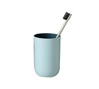 Bathroom Toothbrush Cup Plastic Toothbrush Holder Tumbler Cups Reusable Drinking Cup Frosted Wash Cup Tooth Brushing Tumbler Multifunctional Tumbler Cup (light blue)