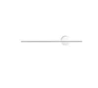 Bathroom towel rail, towel rod, single rod hanging towel rail, gray, white-60 long towel rail