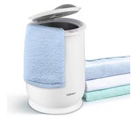 Bathroom Towel Warmer Bucket Portable Spa Hot Towel Heater-White
